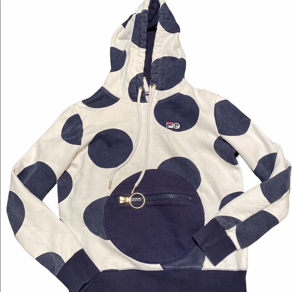 Fila Pierre Cardin Polka Dot Hoodie 